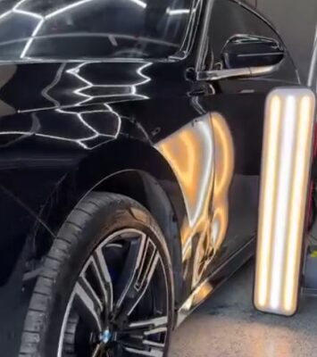 BMW 7 naprawa PDR w Kinked Studio