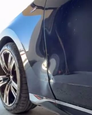 uszkodzenie BMW serii 7